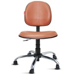 Assistência Técnica e Garantia do produto Cadeira Escritório Executiva Giratória Courvim Laranja Fosco Cb17