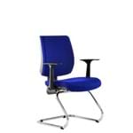 Assistência Técnica e Garantia do produto Cadeira Flute Fixa Premium Mesclado Azul/preto