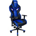 Assistência Técnica e Garantia do produto Cadeira Gamer Mx9 Giratoria Preto e Azul - Mymax