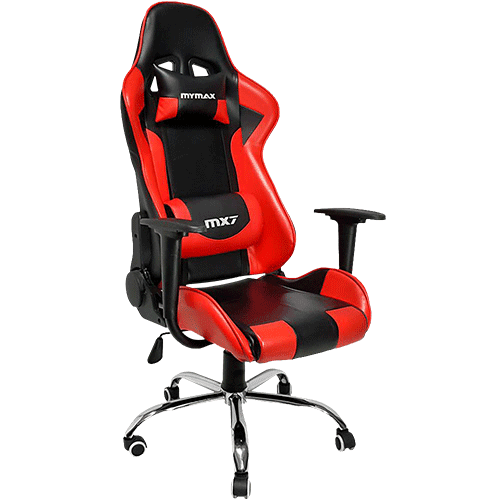 Assistência Técnica e Garantia do produto Cadeira Gamer Mymax Mx7 Giratória Preta/Vermelho