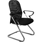 Assistência Técnica e Garantia do produto Cadeira Interlocutor PEL-8036 Cromada Preto - Pelegrin