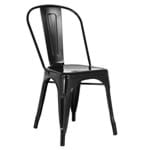 Assistência Técnica e Garantia do produto Cadeira Iron Tolix - Industrial - Aço - Vintage - Preto