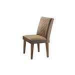 Assistência Técnica e Garantia do produto Cadeira Jade 100% MDF (Kit com 2 Cadeiras) - Móveis Rufato - Imbuia/ Amimale Chocolate - Móveis Bom de Preço -