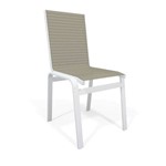 Assistência Técnica e Garantia do produto Cadeira Jantar Area Gourmet Alumínio Branco Tela Colonial