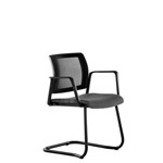 Assistência Técnica e Garantia do produto Cadeira Kind Fixa Executive em Tela Mesclado Chumbo/preto