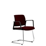 Assistência Técnica e Garantia do produto Cadeira Kind Fixa Premium Estofada Mesclado Bordô/preto