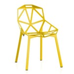 Assistência Técnica e Garantia do produto Cadeira One - Penélope - Design - Metal - Amarelo