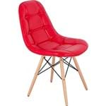Assistência Técnica e Garantia do produto Cadeira Pé Palito Corino Vermelha Brilho - Fullway