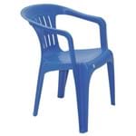 Assistência Técnica e Garantia do produto Cadeira Plastica Monobloco com Bracos Atalaia Azul