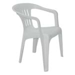 Assistência Técnica e Garantia do produto Cadeira Plastica Monobloco com Bracos Atalaia Branca