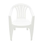Assistência Técnica e Garantia do produto Cadeira Plástica Monobloco com Bracos Bertioga Branca Tramontina 92207/010
