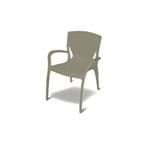 Assistência Técnica e Garantia do produto Cadeira Plástica Monobloco com Bracos Clarice Concreto Tramontina 92040/210