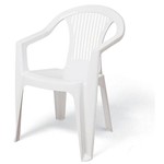 Assistência Técnica e Garantia do produto Cadeira Plástica Monobloco com Bracos Guarapari Branca Tramontina 92208/010