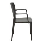 Assistência Técnica e Garantia do produto Cadeira Plastica Monobloco com Bracos Safira Marron