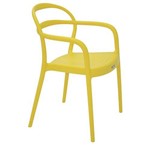 Assistência Técnica e Garantia do produto Cadeira Plastica Monobloco com Bracos Sissi Amarela
