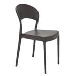 Assistência Técnica e Garantia do produto Cadeira Plastica Monobloco Sissi Marron