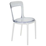 Assistência Técnica e Garantia do produto Cadeira Plastica Montavel Luna C Base Branca e Assento Transparente