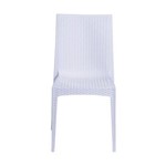 Assistência Técnica e Garantia do produto Cadeira Plástica Sem Braço PP Rattan OR Design Branco