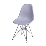 Assistência Técnica e Garantia do produto Cadeira Polipropileno Base em Metal OR Design Cinza