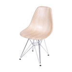 Assistência Técnica e Garantia do produto Cadeira Polipropileno Base em Metal OR Design Madeira Clara