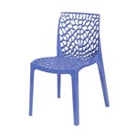 Assistência Técnica e Garantia do produto Cadeira Polipropileno Vazado Gruvyer OR Design Azul