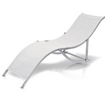 Assistência Técnica e Garantia do produto Cadeira "S" Textilene Alumínio - Branca - Bel Fix