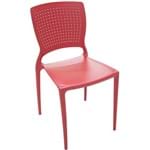 Assistência Técnica e Garantia do produto Cadeira Safira Polipropileno Vermelha - Tramontina