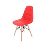 Assistência Técnica e Garantia do produto Cadeira Sala de Jantar Penteadeira Cozinha Eiffel Botonê Vermelho