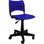 Assistência Técnica e Garantia do produto Cadeira Secretária Evidence Giratória Sem Braço Azul - Classic Home