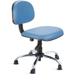 Assistência Técnica e Garantia do produto Cadeira Secretária Giratória Courvim Azul Céu Cb14