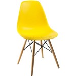 Assistência Técnica e Garantia do produto Cadeira Side Base Madeira Amarelo - By Haus