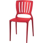 Assistência Técnica e Garantia do produto Cadeira Sofia Encosto Vazado Vertical Vermelha - Tramontina