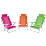 Assistência Técnica e Garantia do produto Cadeira Sol de Verão Fashion ( Lilás, Laranja e Verde)