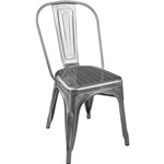 Assistência Técnica e Garantia do produto Cadeira Tolix Aço Carbono Cinza - By Haus