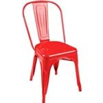 Assistência Técnica e Garantia do produto Cadeira Tolix Aço Carbono Vermelho - By Haus
