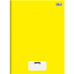 Assistência Técnica e Garantia do produto Caderno 1/4 Capa Dura Tilibra Mais+ Amarelo - 96 Folhas