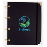 Assistência Técnica e Garantia do produto Caderno Argolado Universitário Biologia em Couro