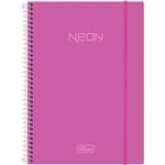 Assistência Técnica e Garantia do produto Caderno Universitário Tilibra Neon Rosa com Capa de Polipropileno - 96 Folhas