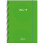 Assistência Técnica e Garantia do produto Caderno Universitário Tilibra Neon Verde com Capa de Polipropileno - 96 Folhas