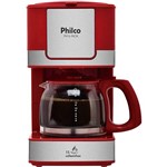 Assistência Técnica e Garantia do produto Cafeteira Elétrica Philco PH16 Inox 600ml - Vermelha
