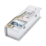 Assistência Técnica e Garantia do produto Caixa de Madeira Canvas 35cmx12,5cmx9cm Rojemac Branco