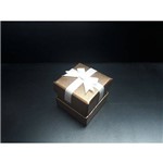 Assistência Técnica e Garantia do produto Caixa de Presente para Anéis Alianças e Jóias 5,9x5,9x5,5cm