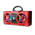 Assistência Técnica e Garantia do produto Caixa de Som Bluetooth 12W Super Bass com Visor SD USB FM-Vc-M601BT-Infokit-Vermelho