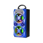 Assistência Técnica e Garantia do produto Caixa de Som Bluetooth Wireless Portátil Super Bass 10W Entrada para Multimídia com 2 Alto-falante