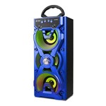Assistência Técnica e Garantia do produto Caixa de Som Bluetooth Wireless Portátil Super Bass 14W Entrada para Multimídia com 3 Alto-falantes.
