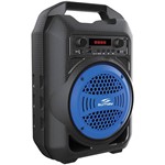 Assistência Técnica e Garantia do produto Caixa de Som Portátil Sumay Ultraleve Rádio FM USB SD Card Entrada Auxiliar Microfone - Azul