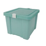 Assistência Técnica e Garantia do produto Caixa Organizadora com Tampa em Plastico Laundry 30litros Verde Claro