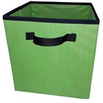 Assistência Técnica e Garantia do produto Caixa Organizadora de 28x30x28 Colorida com Alça Verde Limão