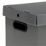 Assistência Técnica e Garantia do produto Caixa Organizadora Desmontável G Prata - Prontobox
