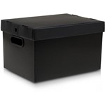 Assistência Técnica e Garantia do produto Caixa Organizadora Desmontável G Preto - Prontobox